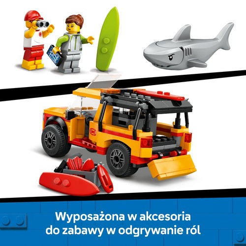 City Furgonetka ratowników plażowych 60453 LEGO 1 sztuka