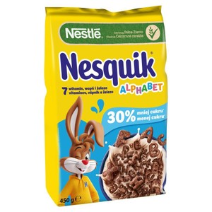 Płatki Nesquik alphabet Nestle 450 g
