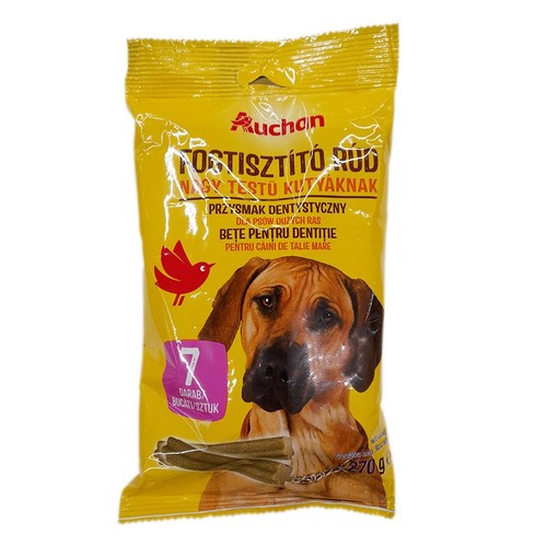Przysmak dentystyczny dla psów dużych ras Auchan 270 g