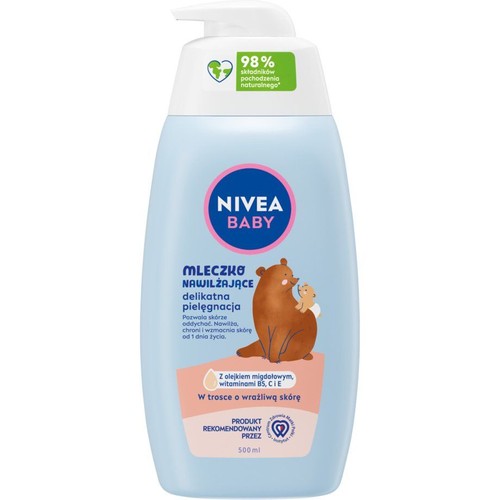 Mleczko nawilżające NIVEA Baby 500 ml