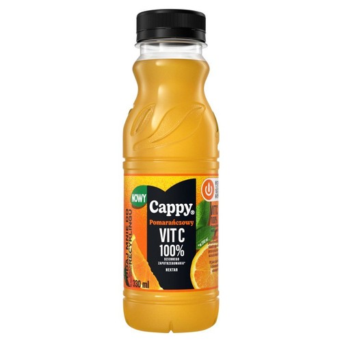 Nektar pomarańczowy z dodatkiem witaminy C Cappy 330 ml