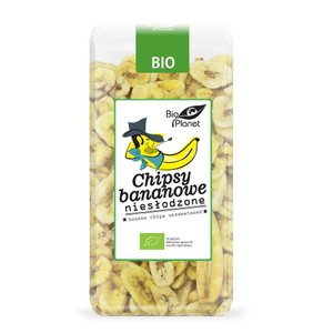 BIO Chipsy bananowe niesłodzone Bio Planet 150 g