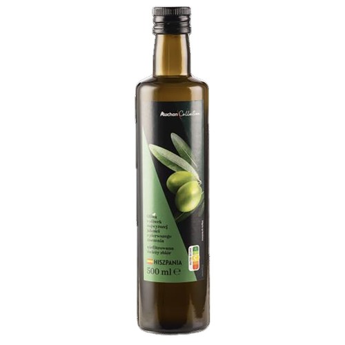 Oliwa z oliwek najwyższej jakości z pierwszego tłoczenia Auchan Collection  500 ml