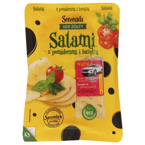 Ser Salami z pomidorami i bazylią Serenada 250 g