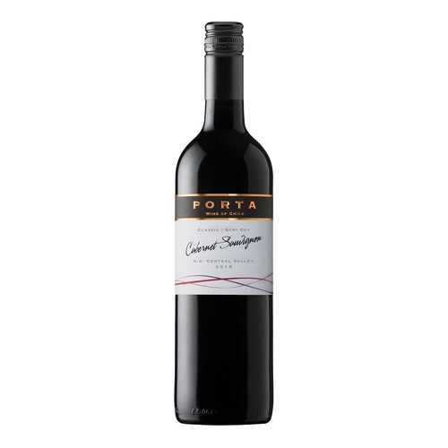Wino chilijskie białe półwytrawne Classic Cabernet Sauvignon alk. 13,0% obj.  Porta 750 ml
