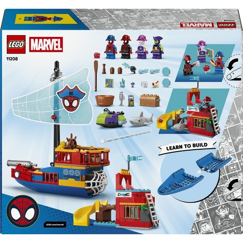 Marvel Spidey i super-kumple Statek piracki drużyny Spidey’ego 11208 LEGO 1 sztuka