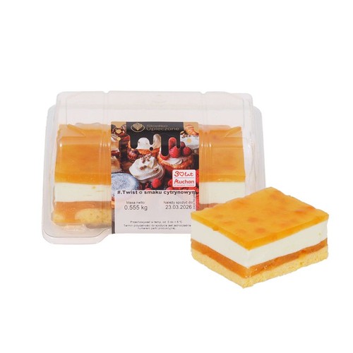 Ciasto Twist o smaku cytrynowym Słodko Upieczone na wagę ok. 500 g
