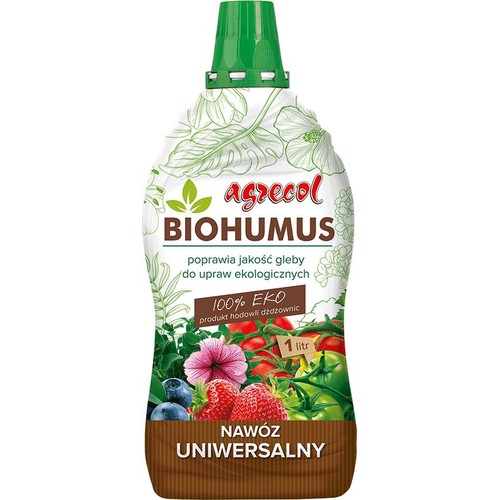 Biohumus nawóz uniwersalny Agrecol 1 l