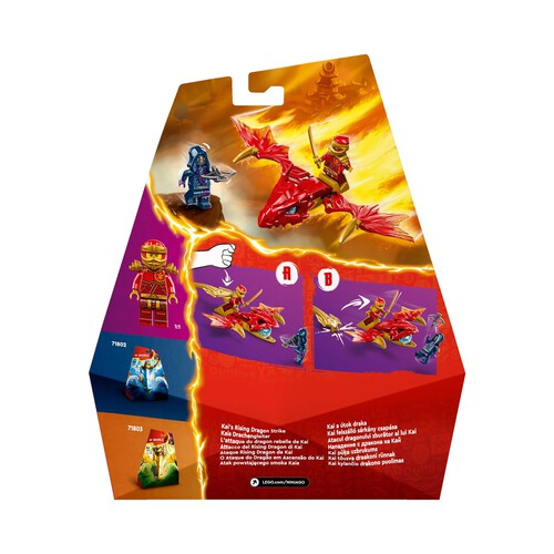 NINJAGO® Atak powstającego smoka Kaia 71801 LEGO zestaw