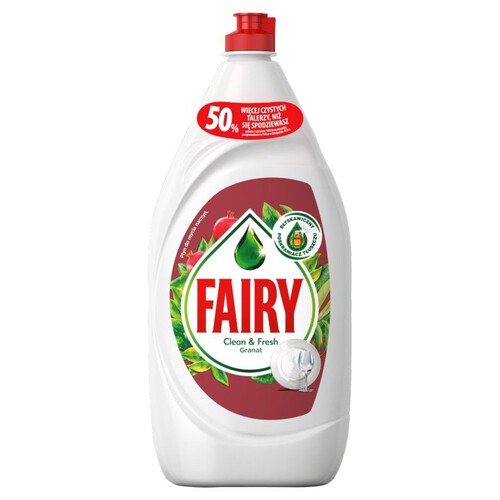 Płyn do mycia naczyń Clean&Fresh granat Fairy 1,35 l