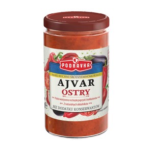 Ajvar ostry pasta warzywna pomidory z chili Podravka 195 g