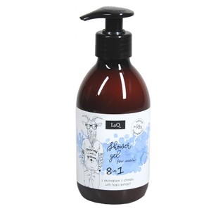 Żel pod prysznic dla facetów 8w1 LaQ 300 ml