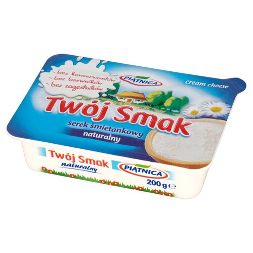 Twój Smak serek naturalny Piątnica 200 g