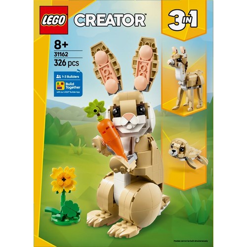 Creator 3 w 1 Uroczy króliczek 31162 LEGO 1 sztuka