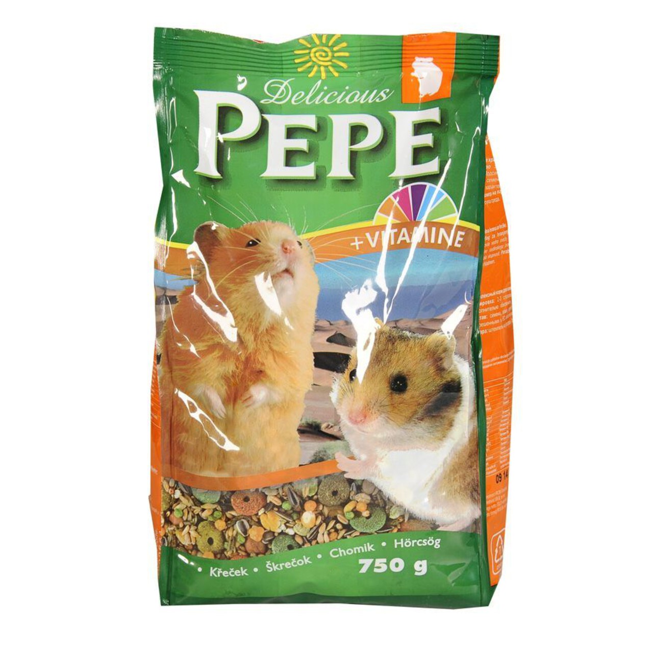 Kompletna karma dla chomików PEPE 750 g