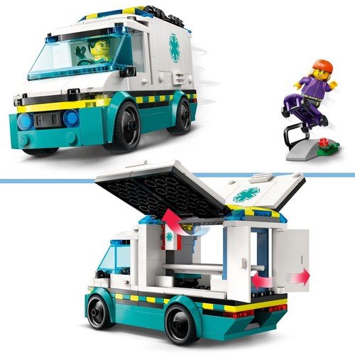 City Karetka pogotowia 60451 LEGO 1 sztuka