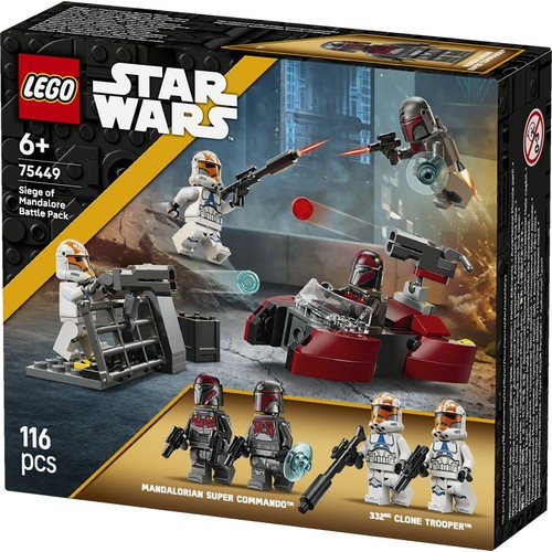 Star Wars™ Oblężenie Mandalory — zestaw bitewny 75449 LEGO 1 sztuka