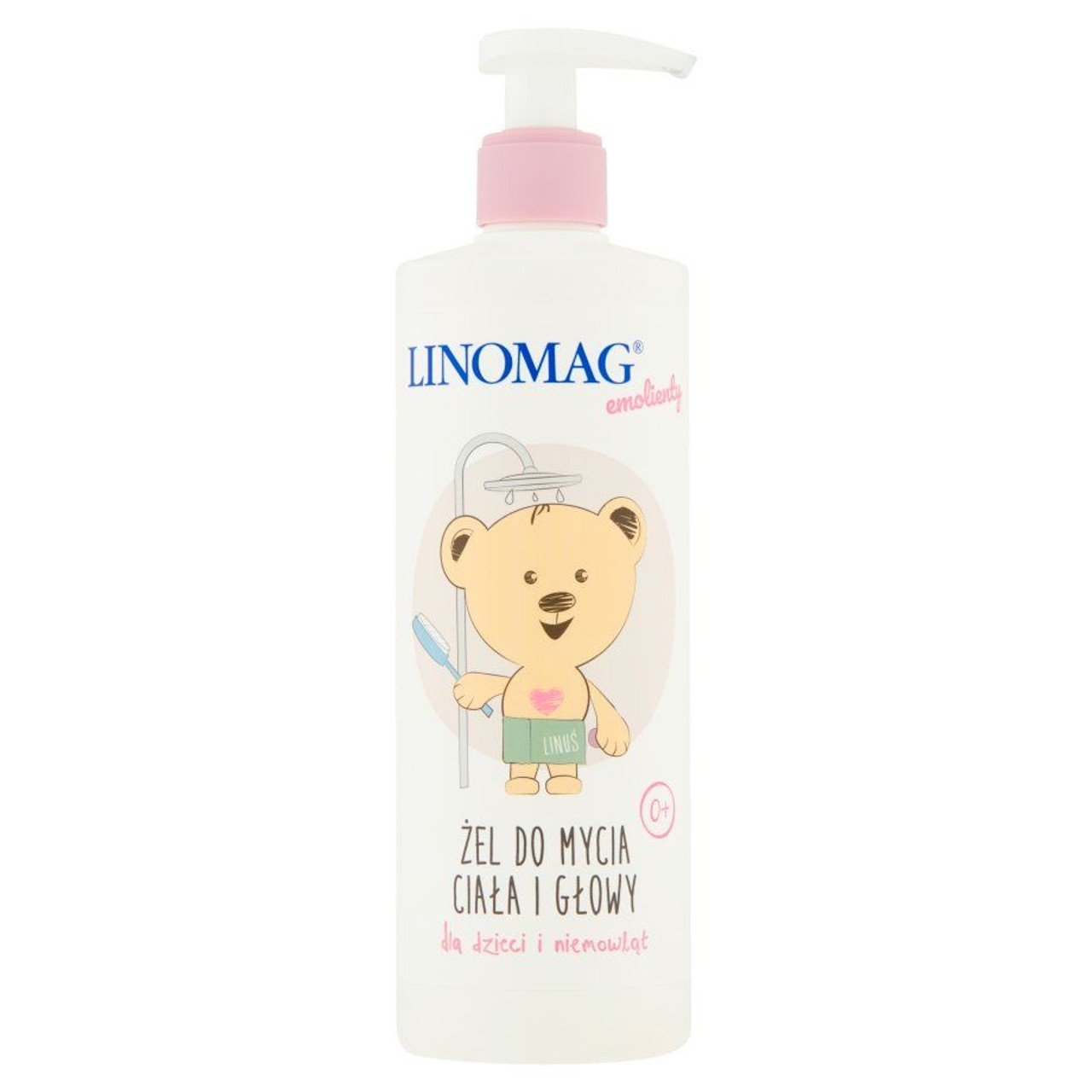 Żel do mycia ciała i głowy Linomag 400 ml