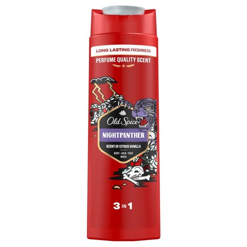 Żel pod prysznic Night Panther 3w1 Old Spice 400 ml