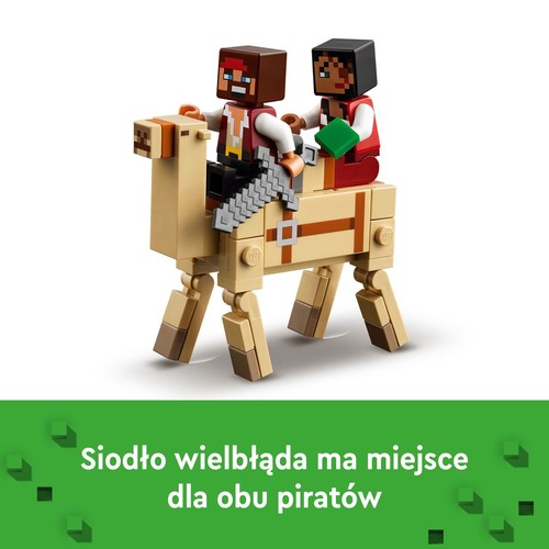 Minecraft Rejs statkiem pirackim 21259 LEGO 1 sztuka