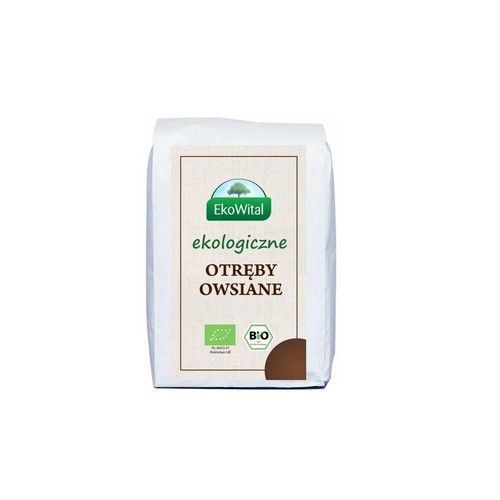 BIO Ekologiczne Otręby owsiane  EkoWital 500 g