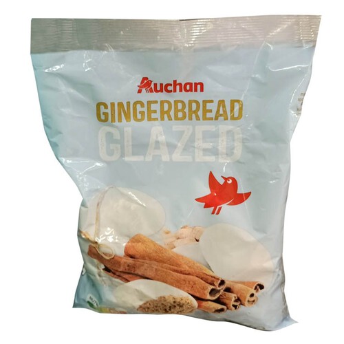 Pierniki korzenne glazurowane Auchan 180 g
