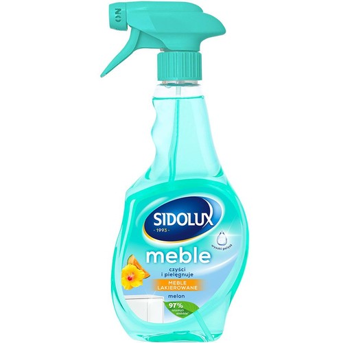 Środek do mycia do mobli na wysoki połysk - dedykowany do mebli lakierowanych Sidolux 500 ml