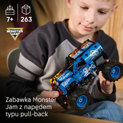 Technic Monster Jam™ Grave Digger™ Ogień i lód 42219 LEGO 1 sztuka