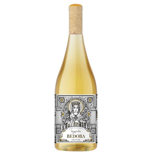 Wino gruzińskie białe wytrawne Orange Wine alk. 13,0% obj. Bedoba 750 ml