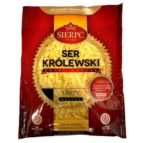 Ser Królewski tarty Sierpc 150 g