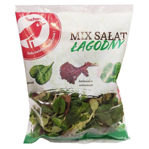 Mix sałat łagodny  Warzywa Auchan 120 g