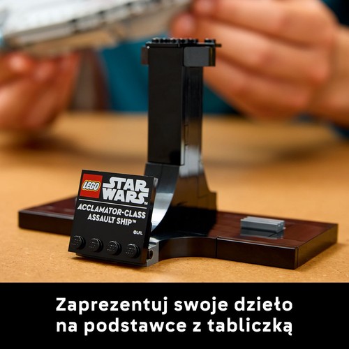 Star Wars™ Krążownik szturmowy typu Acclamator 75404 LEGO 1 sztuka