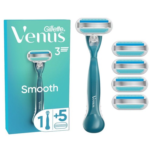Maszynka do golenia Smooth + wkłady   Venus 1 sztuka