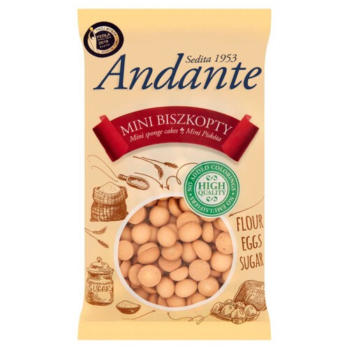 Mini biszkopty Andante 220 g