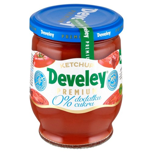 Ketchup Premium bez cukru Develey 260 g