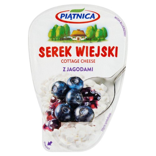 Serek Wiejski z jagodami Piątnica 150 g