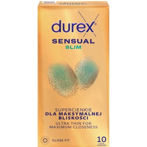 Prezerwatywy Sensual Slim   Durex 10 sztuk