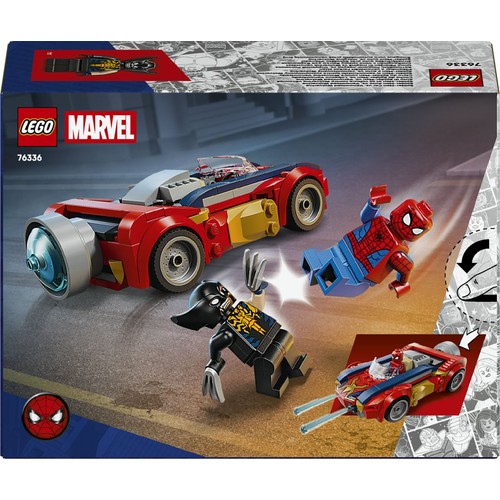 Marvel Spider-Man w samochodzie kontra zvenomowany Wolverine 76336 LEGO 1 sztuka