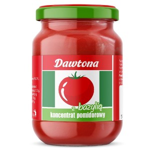 Koncentrat pomidorowy z ziołami Dawtona 190 g