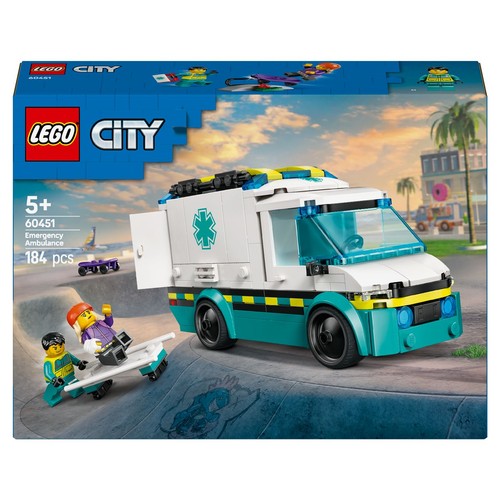City Karetka pogotowia 60451 LEGO 1 sztuka