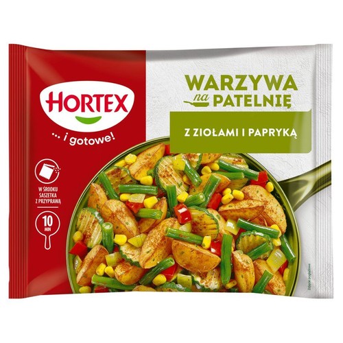 Warzywa na patelnię z ziołami i papryką Hortex 450 g