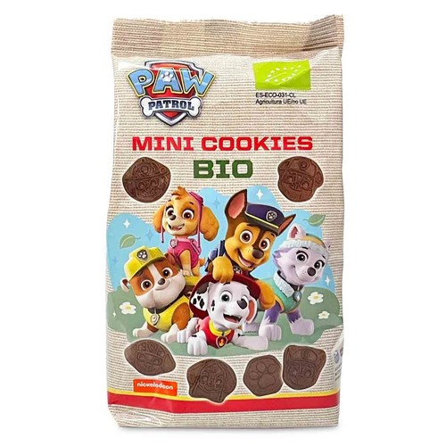BIO Mini ciastka kakaowe   Psi Patrol 100 g