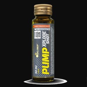 Przedtreningówka Pump Xplode Shot ampułka szklana pomarańcza Olimp Sport 60 ml