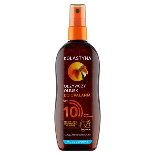 Odżywczy olejek do opalania SPF 10 Kolastyna 150 ml