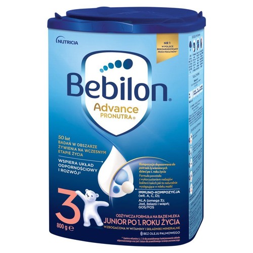 Mleko modyfikowane w proszku po 1 roku Bebilon 800 g