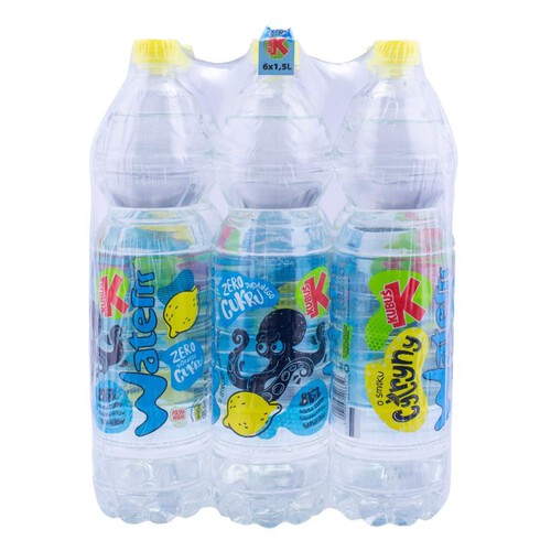 Napój niegazowany o smaku cytrynowym Kubuś Water 6 x 1,5 l