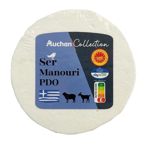 Ser kozi Manouri   Auchan Collection  na wagę ok. 170 g