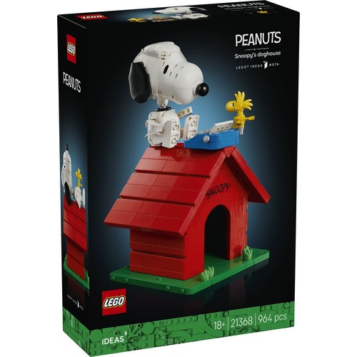 Ideas Fistaszki: Buda Snoopy’ego 21368 LEGO 1 sztuka