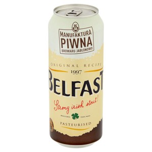 Belfast piwo ciemne pasteryzowane alk. 6.5% obj. Browar Jabłonowo 500 ml