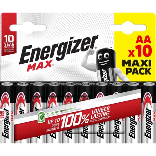 Baterie MAX AA E91 R6/10 szt. Energizer 10 sztuk